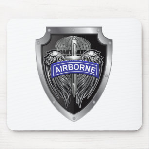 Specially Designed Winged Airborne Shield Mouse Pad