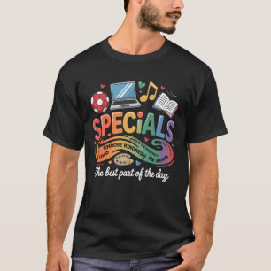 Specials Crew Teacher TRIBE Team Back To Primary S T-Shirt