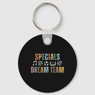 Specials Dream Team Teacher Byck To School Art Mus Keychain