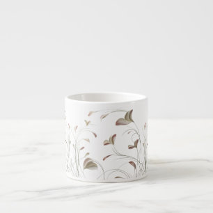 Specialty Espresso Mug   Minimal Botanical Design