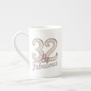 Specialty Mug Cup - 32 & Fabulous
