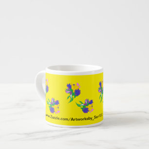 Specialty Mug :ESPRESSO  Tulips