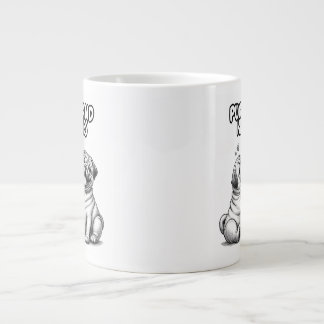 Specialty Mug with pugs and kisses