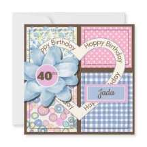 Specific Year 20, 21, 25, 40, 50, 60, Floral