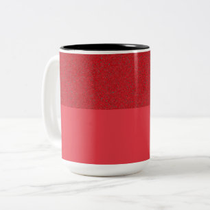 Speckle-Top Tomato Red Coffee Mug – Customizable