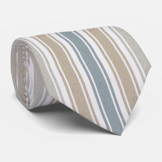 Speckled Coastal Striped Tie