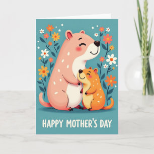 Speckled Friends Greeting Card