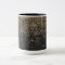 Speckled Gold Glitter Black Ombre