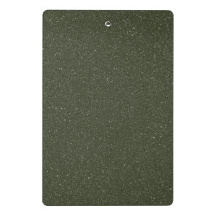 Speckled Moss Green Mini Clipboard – Customizable