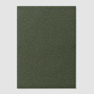 Speckled Moss Green Vellum Overlay – Customizable Vellum Invitations
