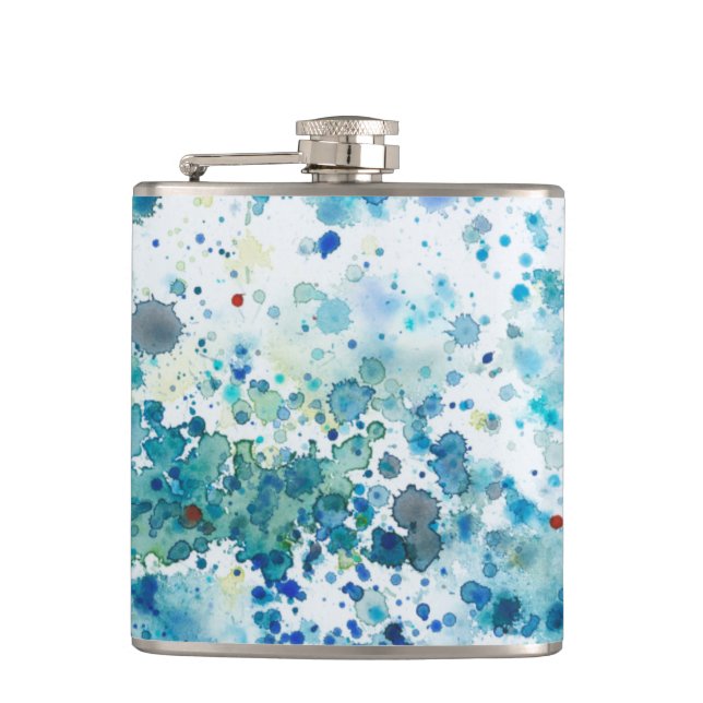 Speckled Sea I Hip Flask (Front)