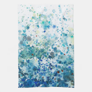 Speckled Sea I Kitchen Towel