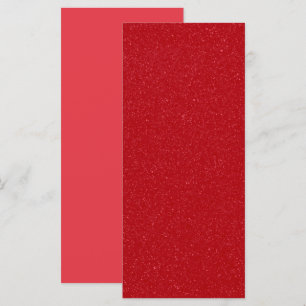 Speckled Tomato-Red 4×9 Flat Card – Customizable