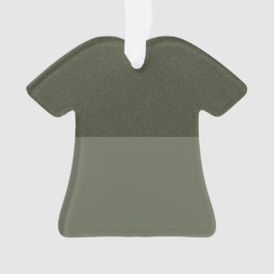 Speckled Top Duo-Tone T-Shirt Ornament – Customize