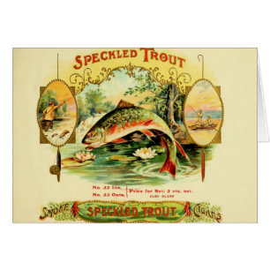 Speckled Trout Cigar Case