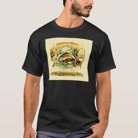 Speckled Trout Vintage Art T-Shirt