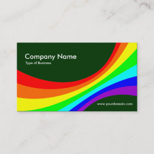 Specrum Curve II - Dark Green 003300 Business Card