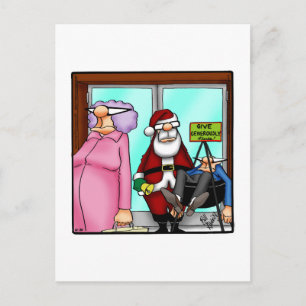 Spectacles de cartes postales pour Humours de Noël