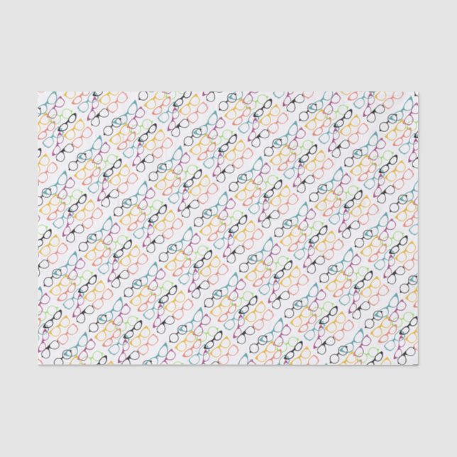 Spectacles Gift Wrap Tissue Paper (Front)