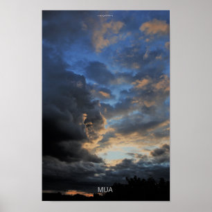 Spectacular Clouds in Sky 1 Poster