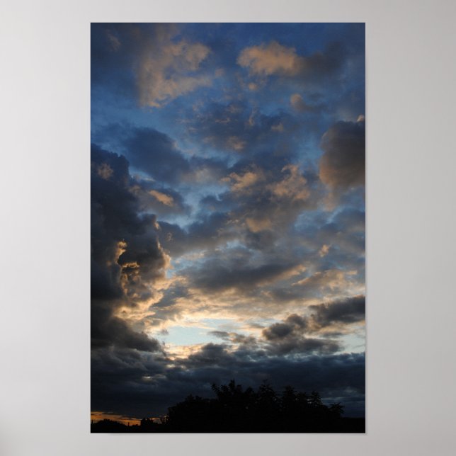 Spectacular Clouds in Sky 2 Poster (Front)