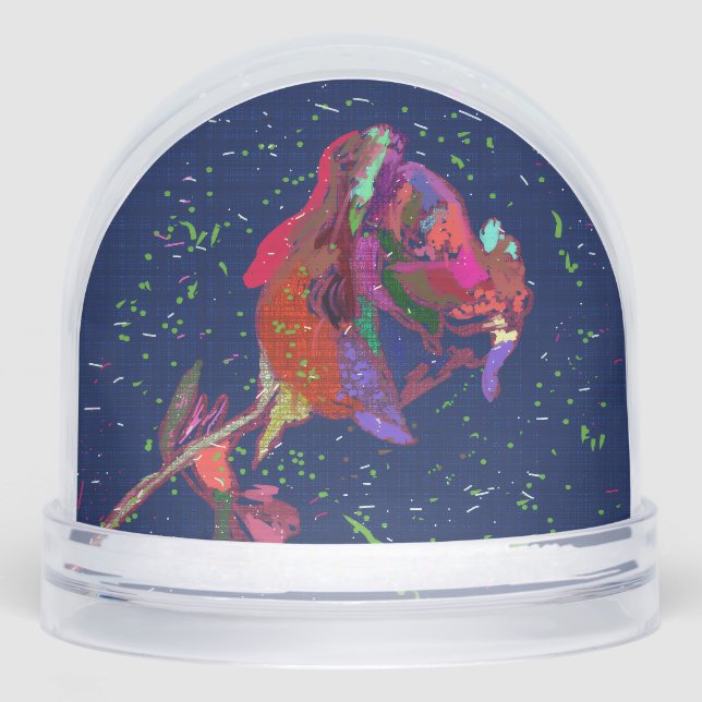 Spectacular Colors Floral  Snow Globe (Avant)