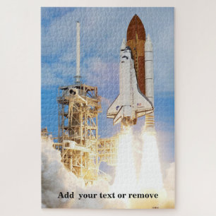 Spectacular, Discovery Space Shuttle takes off, Jigsaw Puzzle