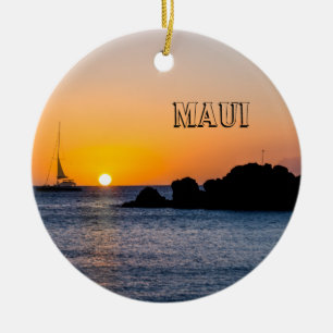 Spectacular Maui Ceramic Ornament