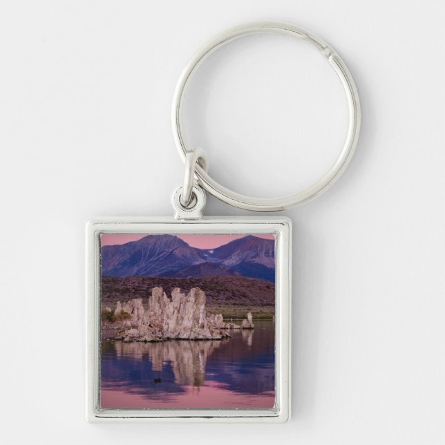 Spectacular Mono Lake In The Shadow Keychain (Front)