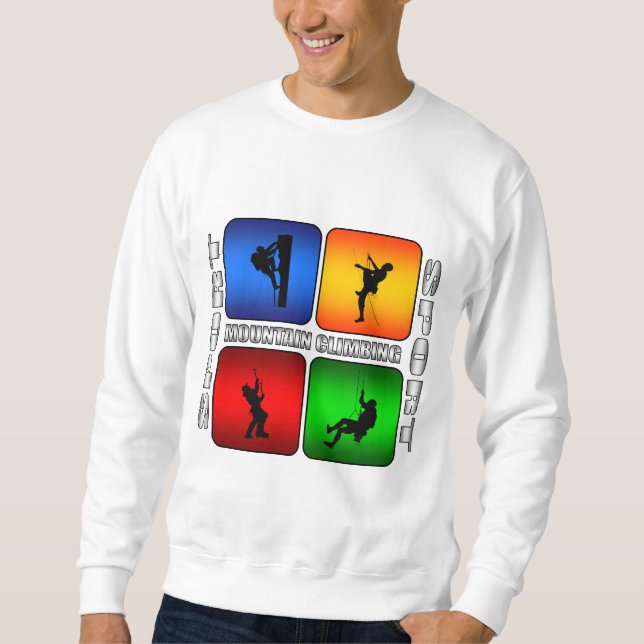Spectacular Mountain Climbing Sweatshirt (Front)