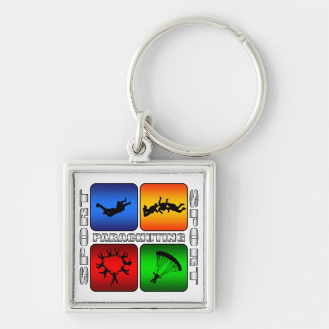 Spectacular Parachuting Keychain (Front)