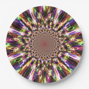 Spectacular Rainbow Paper Plates