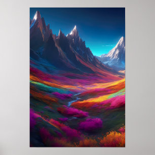 Spectacular Serenity, Colours in the Valley Poster