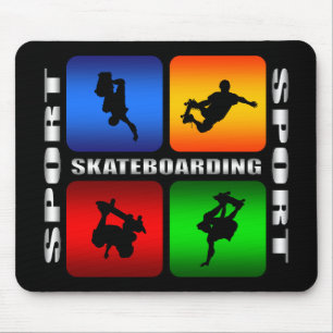 Spectacular Skateboarding Mouse Pad