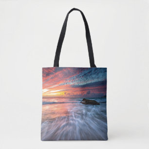 Spectacular Sunset   Stone Beach, El Tote Bag