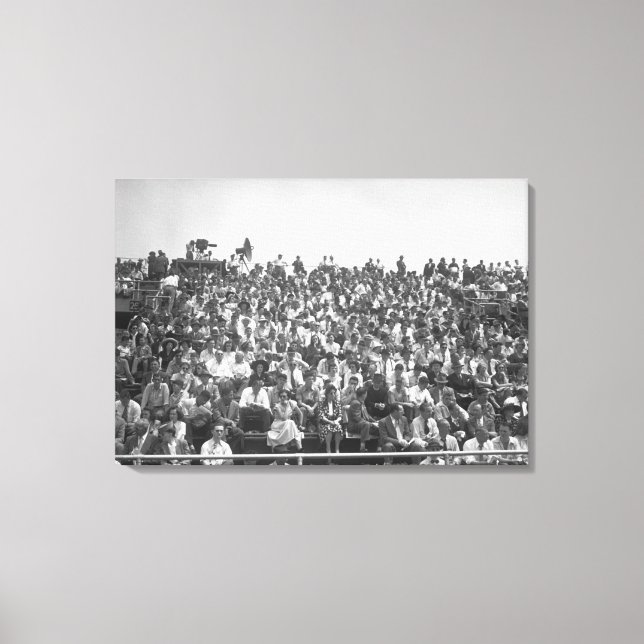 Spectators Canvas Print (Front)