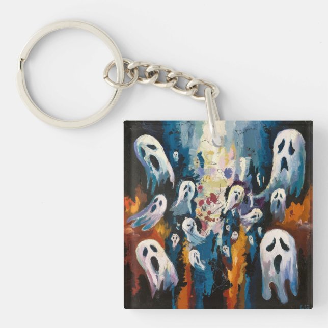 Spectral Loop Keychain (Front)