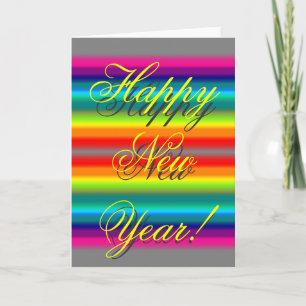 Spectral reflection, Happy New Year! Holiday Card