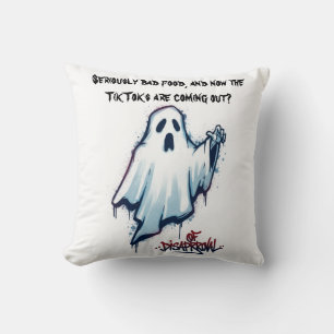 "Spectral Side-Eye: Everyday Items  Throw Pillow