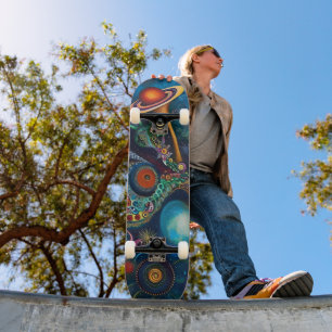 Spectral Smirk Skateboard