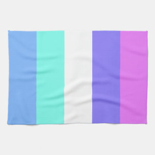spectrasexual pride flag kitchen towel
