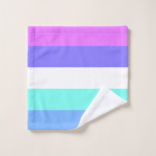 spectrasexual pride flag wash cloth