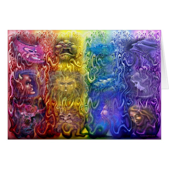 Spectre d'émotion tissé (Devant horizontal)