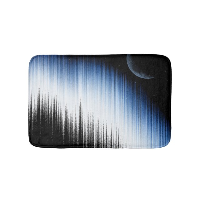 Spectrum And Moon Bath Mat (Front)