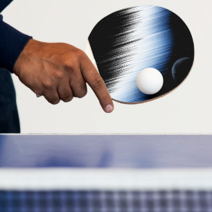 Spectrum And Moon Ping Pong Paddle