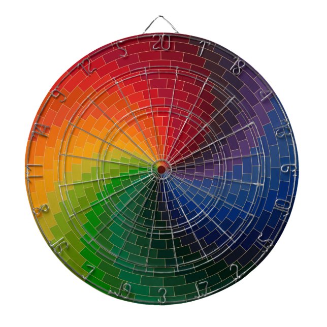 Spectrum Colour Wheel Dartboard (Front)