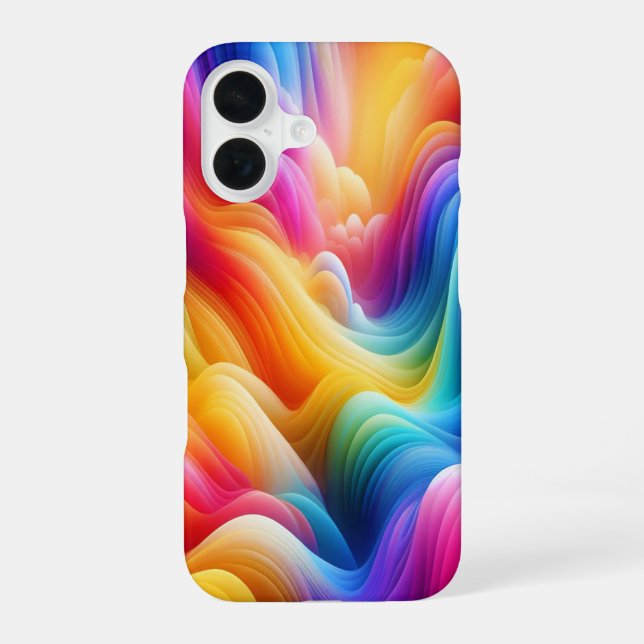 Spectrum Drift iPhone 16 Case (Back)