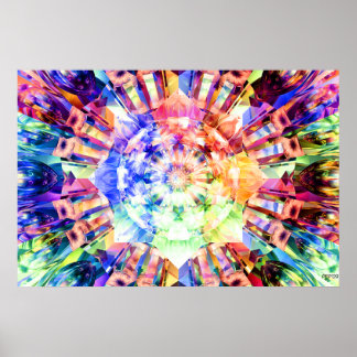 Spectrum Fractal Poster