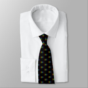 Spectrum Harmony Autism Infinity Symbol Tie
