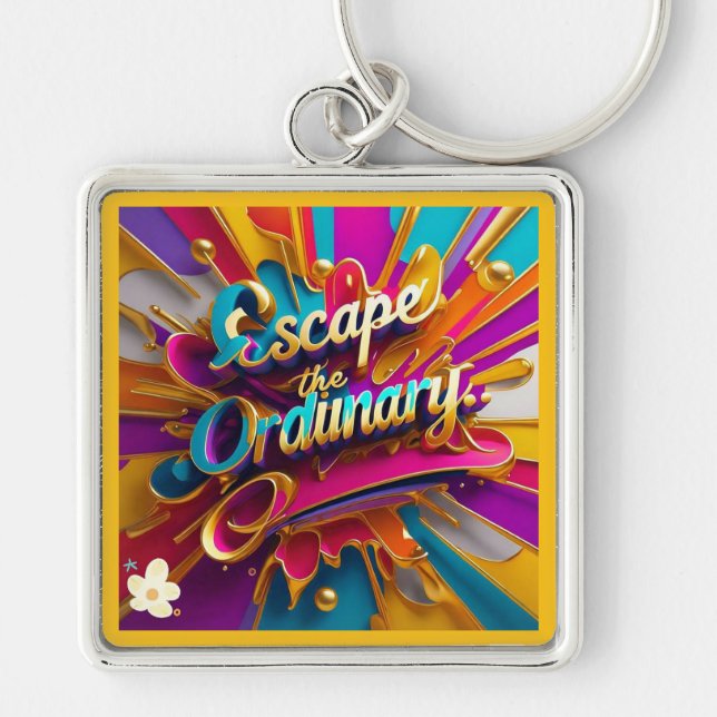 "Spectrum of Freedom" Keychain (Front)